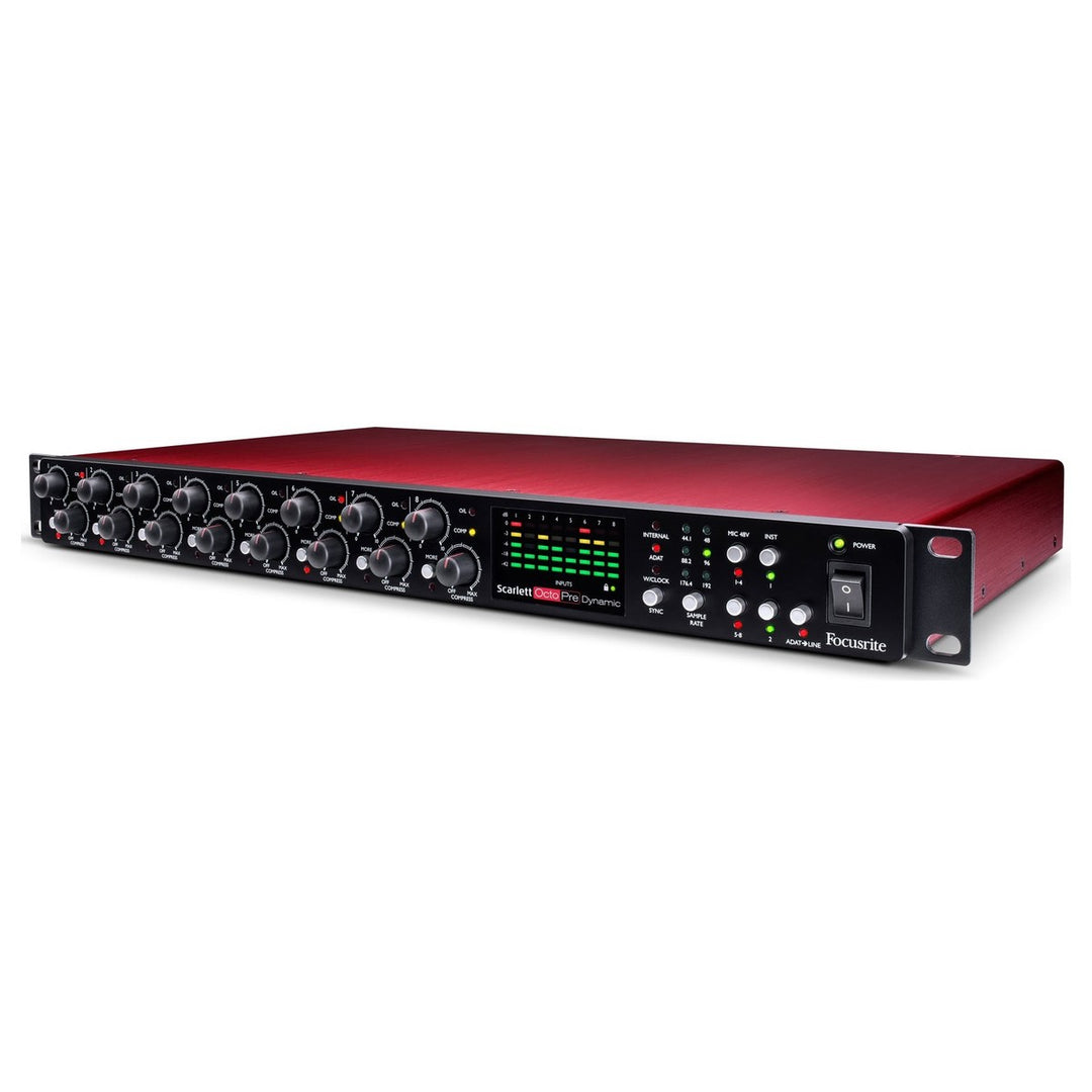 Focusrite Scarlett Octopre Dynamic Micrófono Preamp