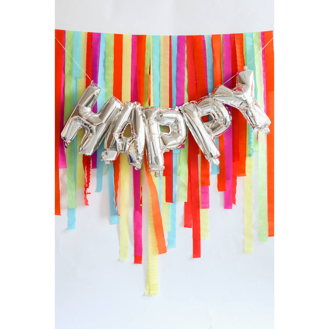 Globo de Foil 'Feliz' (Plata, 36cm)