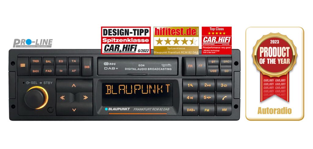 Blaupunkt Frankfurt RCM 82 Radio de Coche con DAB+ y Bluetooth