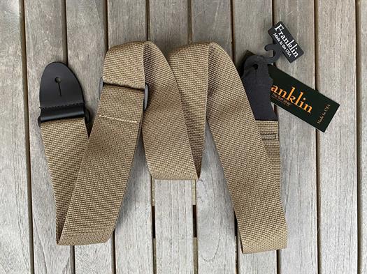 Correa de guitarra Franklin Strap - MARRÓN - OO-TN