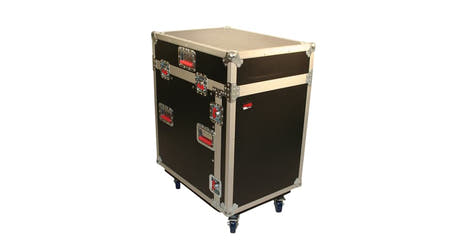 Rack de consola Gator G-TOUR-GRC12X12, 12U superior y 12U inferior