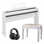 Yamaha P-225WH Piano Pack (Blanco)