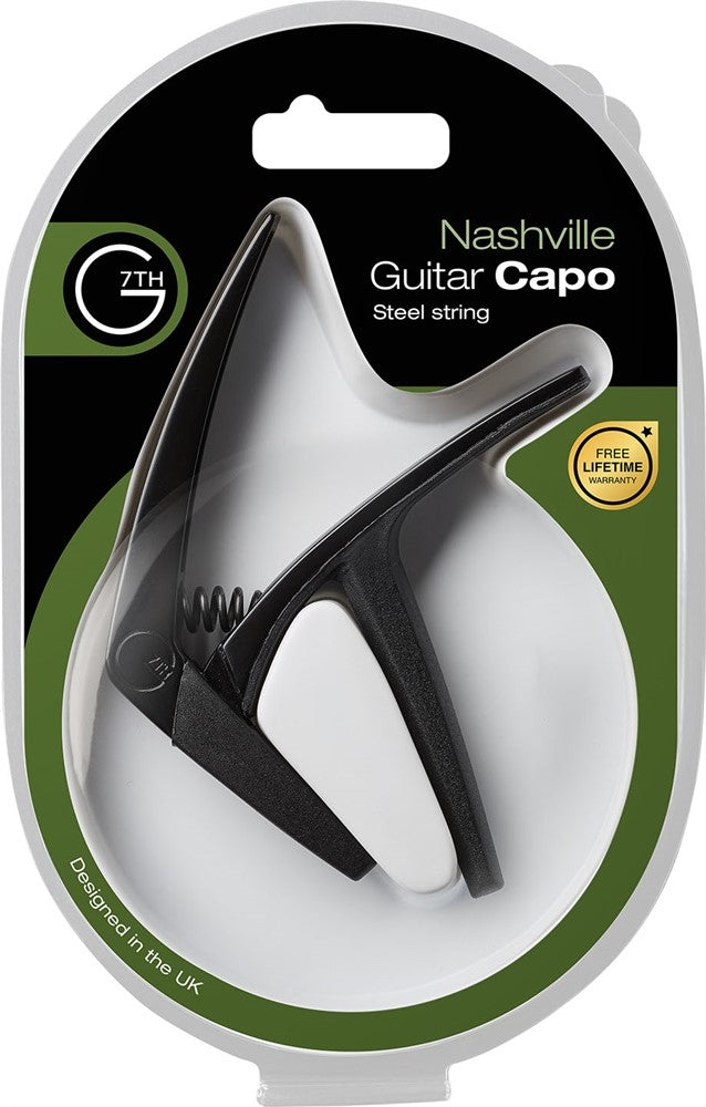 G7th Nashville Capo para 6 cuerdas Black