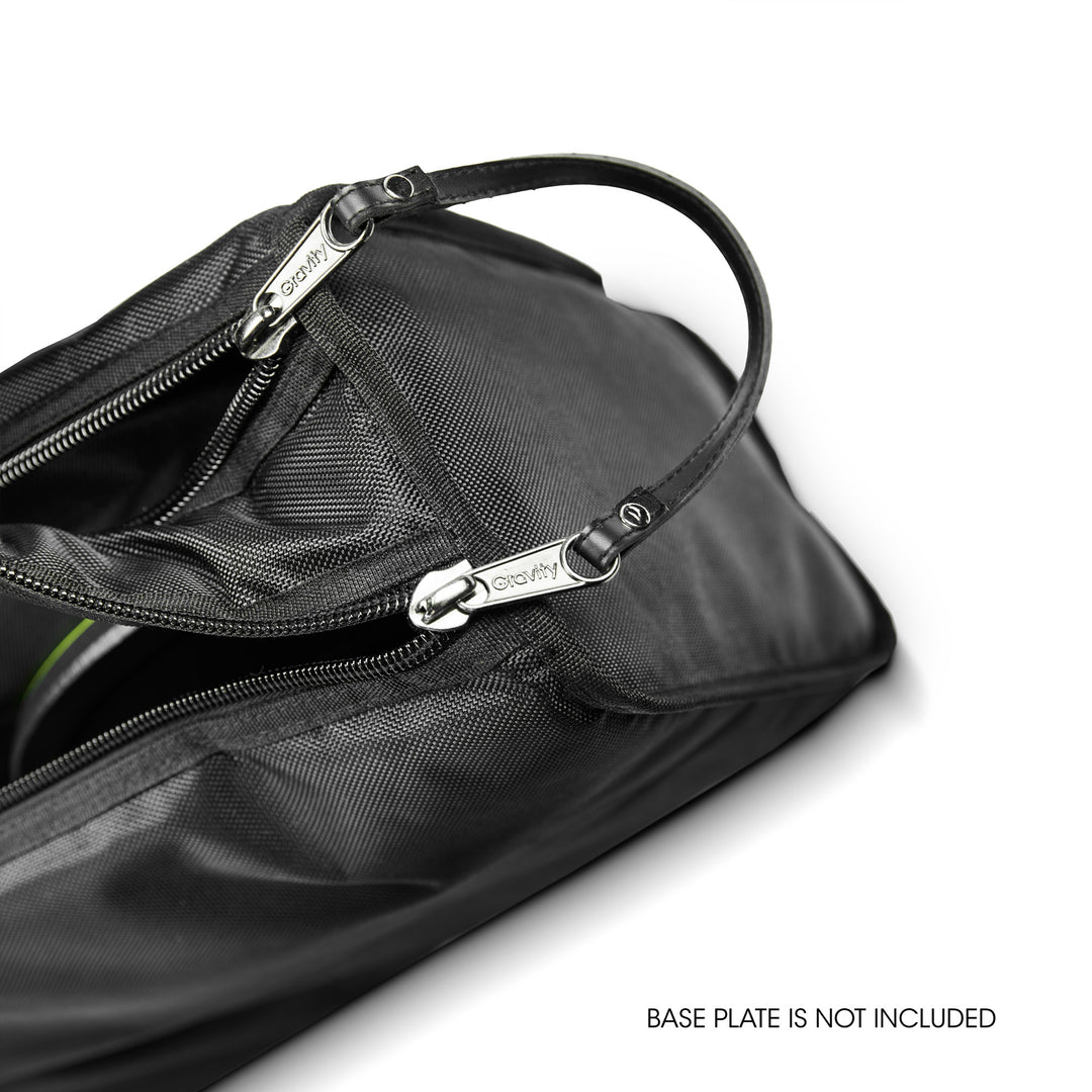 Gravity BG MS PB 4 B - Bolsa de transporte para 4 soportes de micrófono con base de placa