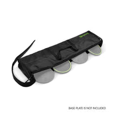Gravity BG MS PB 4 B - Bolsa de transporte para 4 soportes de micrófono con base de placa