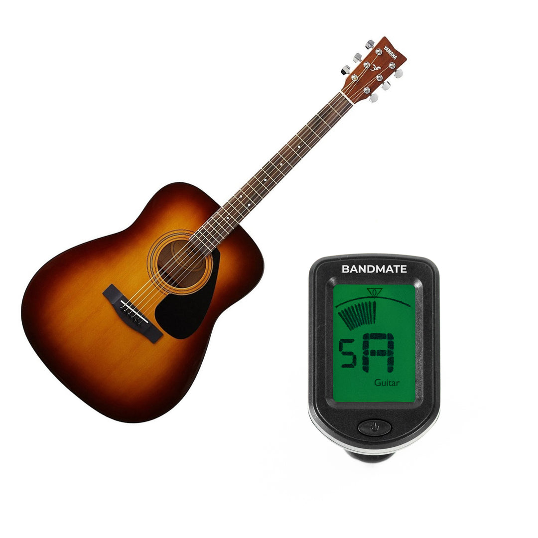 Yamaha F310 Paquete con afinador (Tobacco Brown Sunburst)