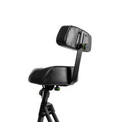 Gravity FM SEAT1 BR - Taburete de altura ajustable con reposapiés y respaldo