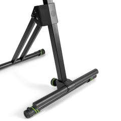 Gravity FM SEAT1 BR - Taburete de altura ajustable con reposapiés y respaldo