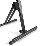 Gravity FM SEAT1 BR - Taburete de altura ajustable con reposapiés y respaldo