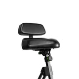Gravity FM SEAT1 BR - Taburete de altura ajustable con reposapiés y respaldo