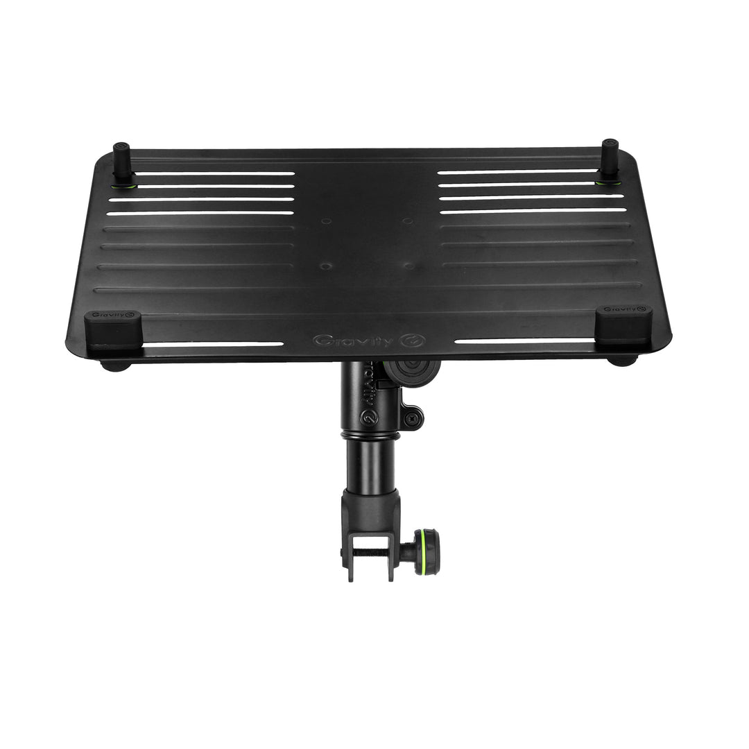 Gravity FT 01 LT T B - Bandeja flexible para portátil para mesa de DJ