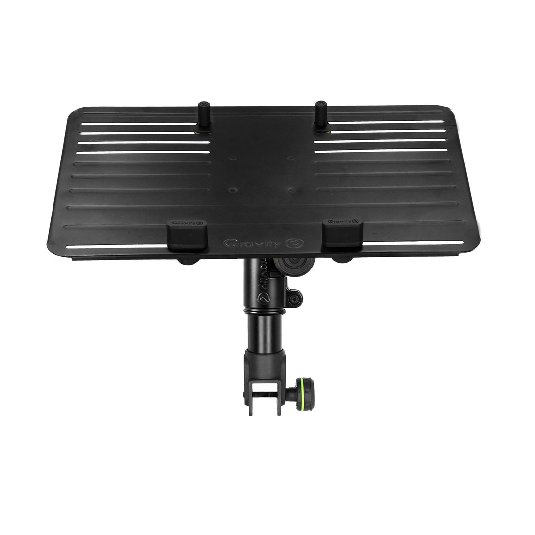 Gravity FT 01 LT T B - Bandeja flexible para portátil para mesa de DJ