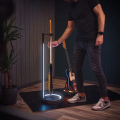 Gravity GS LS 01 NH B - Guitarras GLOW-STAND®, Neckhug
