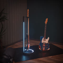 Gravity GS LS 01 NH B - Guitarras GLOW-STAND®, Neckhug