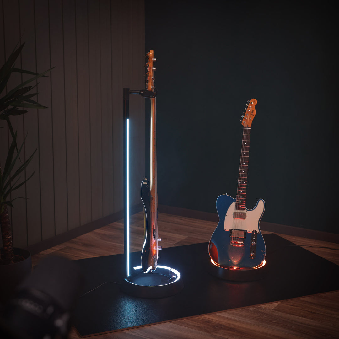 Gravity GS LS 01 NH B - Guitarras GLOW-STAND®, Neckhug