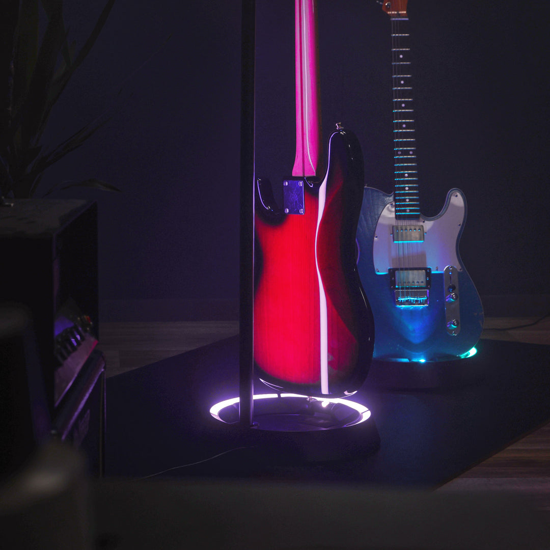 Gravity GS LS 01 NH B - Guitarras GLOW-STAND®, Neckhug