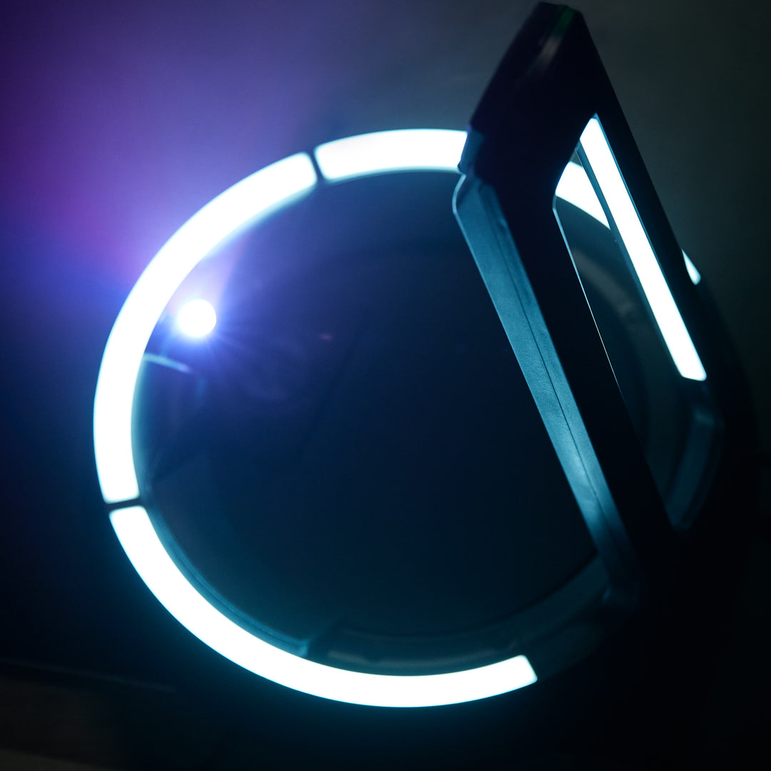 Gravity GS LS A 01 B - Guitar GLOW STAND®, soporte en A