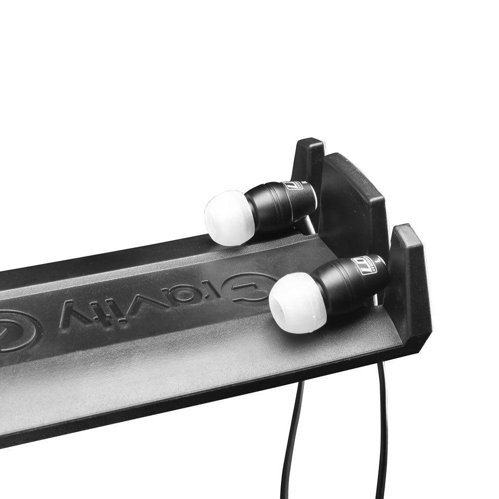 Gravity HP HMS 01 B - Soporte para auriculares para pie de micrófono
