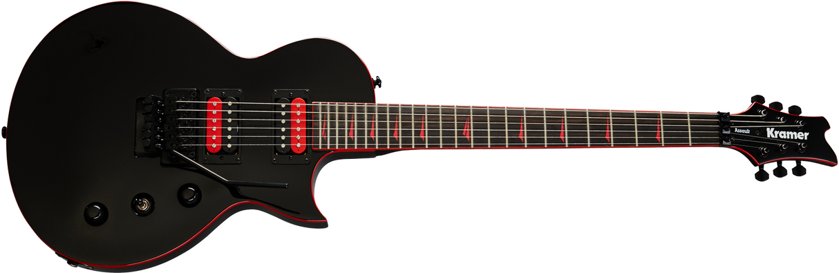 Kramer Guitars Assault 220 Electric Guitar (Black)