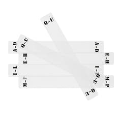 Divisores de acrílico para discos de vinilo (6 unidades) (A-Z)