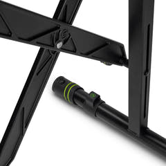 Gravity KS AKS 01 B - soporte de teclado plegable con mecanismo de tijera