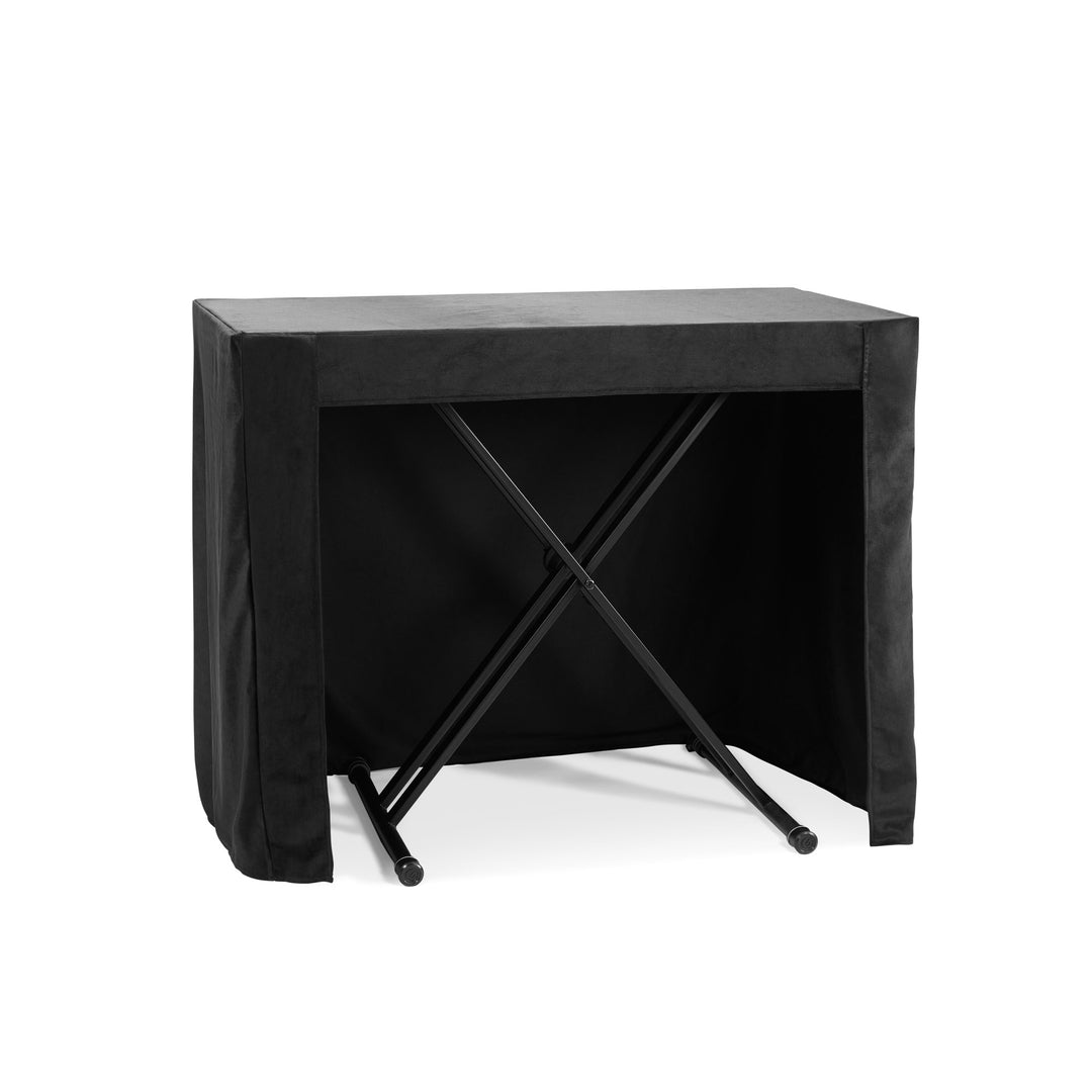 Gravity KSX 2 RD SET 1 - Stand de teclado con forma de X, doble soporte y mesa de apoyo, set 1