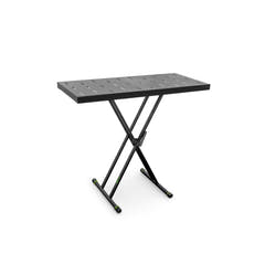 Gravity KSX 2 RD SET 1 - Stand de teclado con forma de X, doble soporte y mesa de apoyo, set 1
