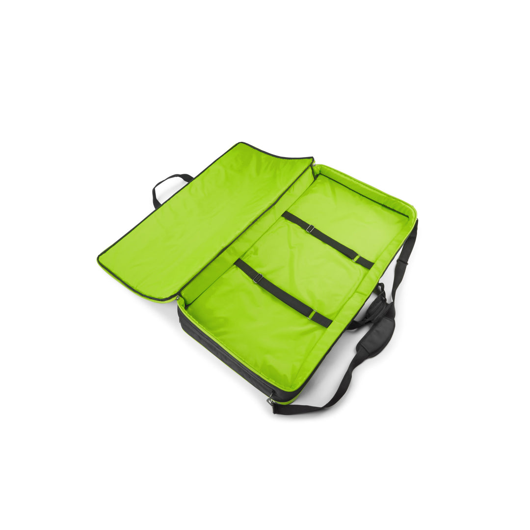 Gravity KSX 2 RD SET 1 - Stand de teclado con forma de X, doble soporte y mesa de apoyo, set 1