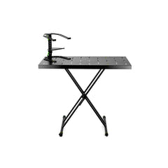 Gravity KSX 2 RD SET 2 - Soporte de teclado doble en X y mesa de apoyo, set 2