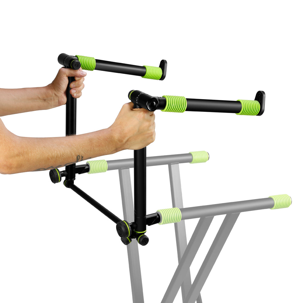Gravity KSX 2 T - Repisa basculante para soportes de teclado GKSX