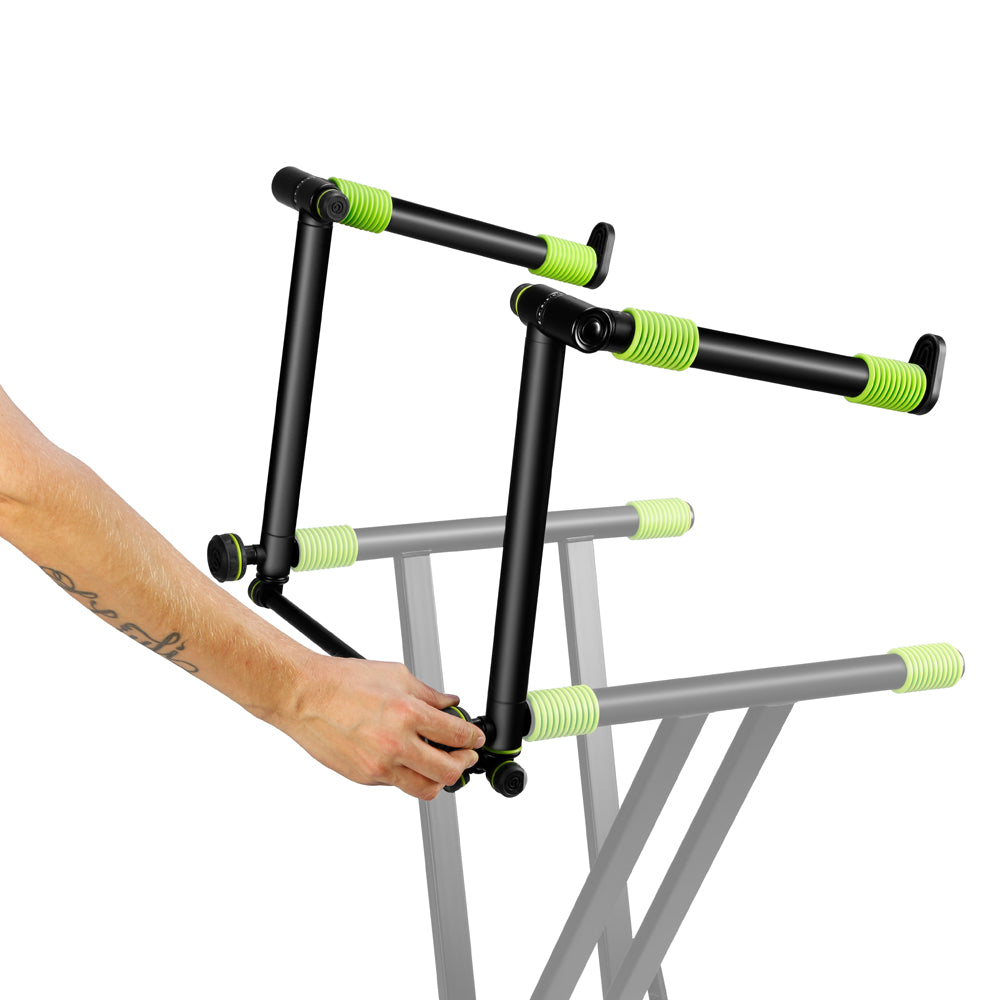 Gravity KSX 2 T - Repisa basculante para soportes de teclado GKSX