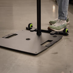 Gravity LA WI 1 - Inserto de ruedas para soportes con placa base