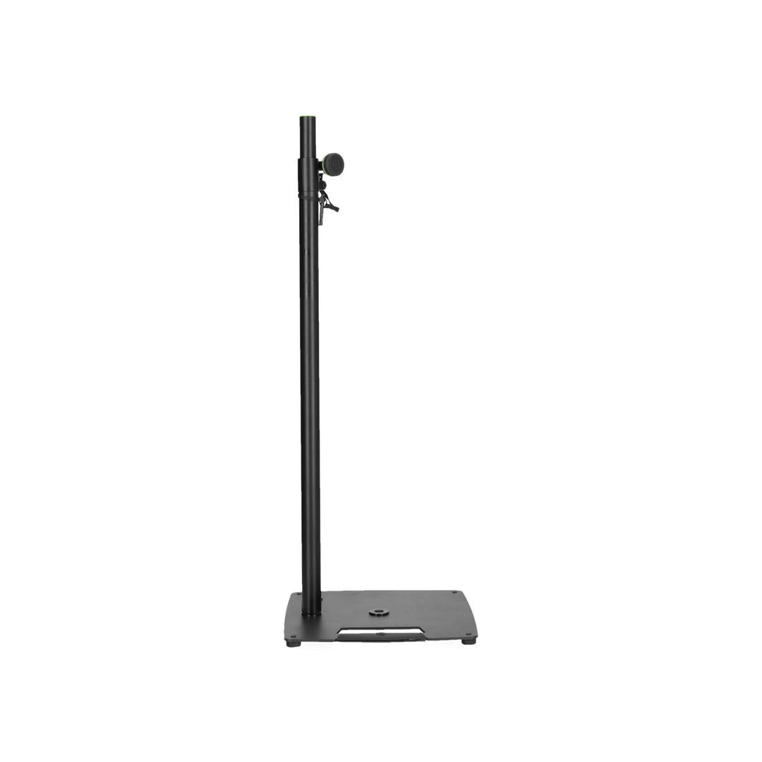 Gravity LS 431 C B - stand de luces y stand de altavoz con base de acero compacta y cuadrada y posibilidad de montaje descentrado