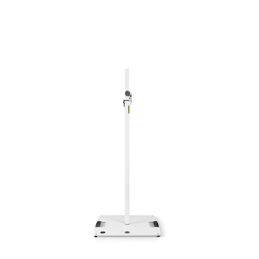Gravity LS 431 W - Soporte de iluminación con base cuadrada de acero y posibilidad de montaje excéntrico