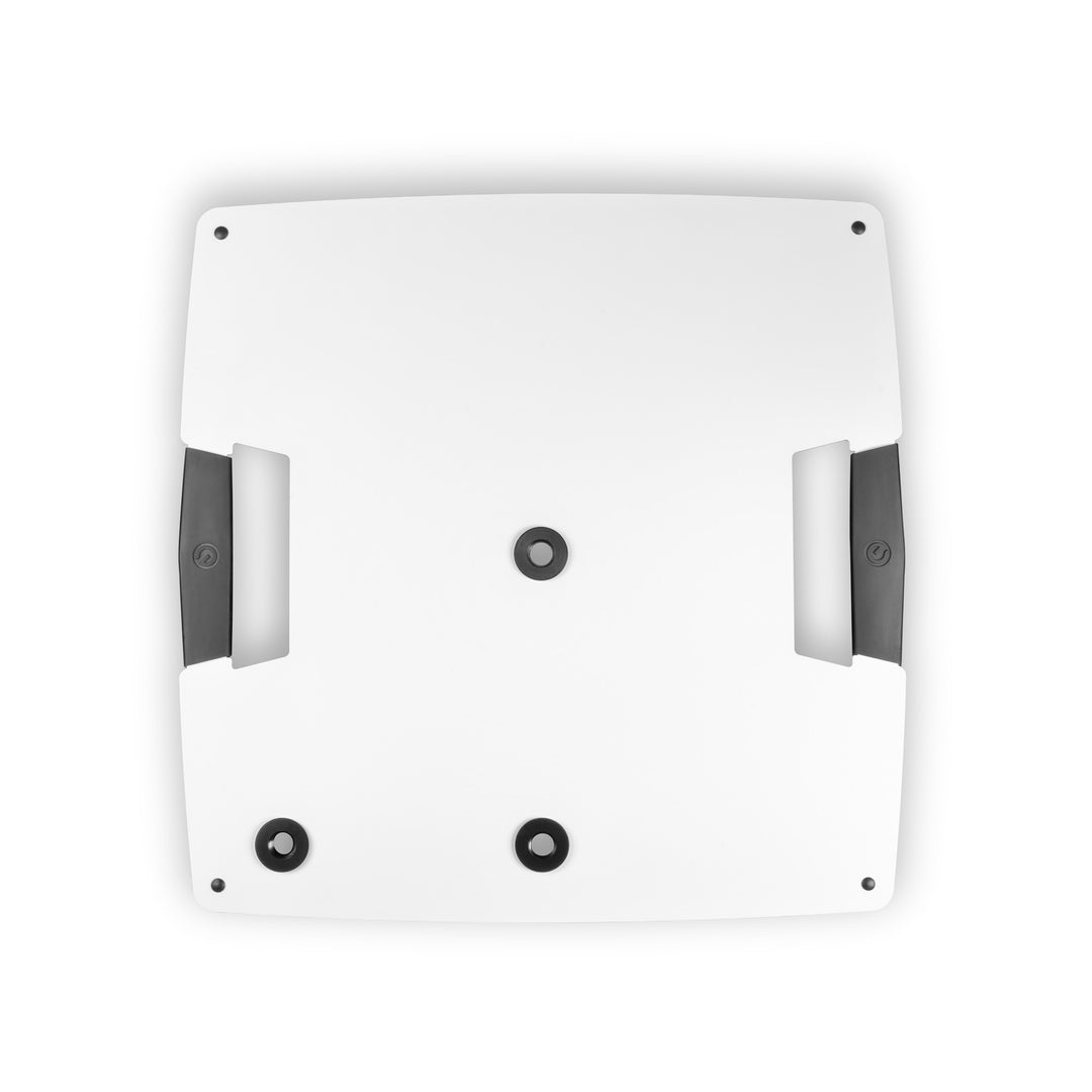 Gravity LS 431 W - Soporte de iluminación con base cuadrada de acero y posibilidad de montaje excéntrico