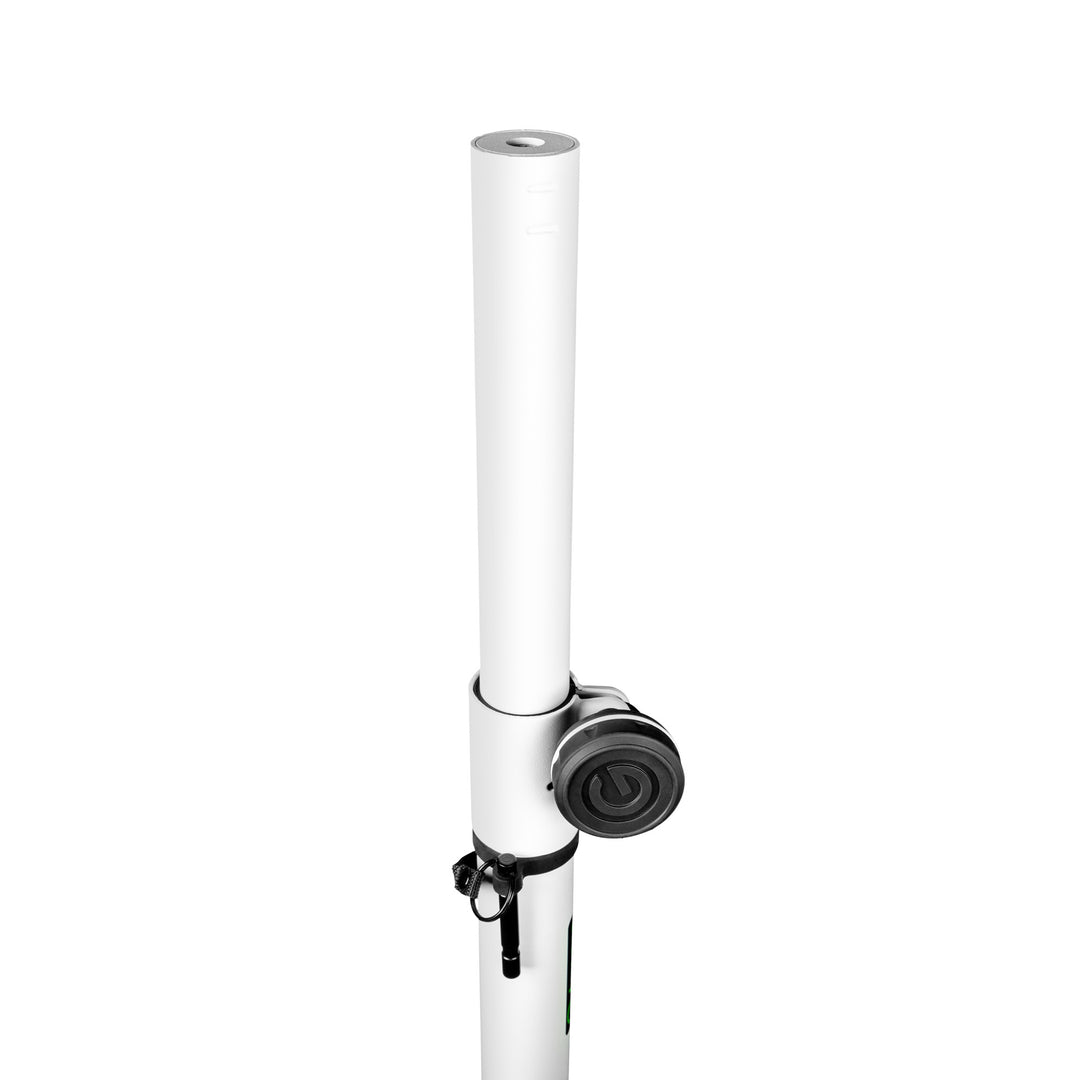 Gravity LS 431 W - Soporte de iluminación con base cuadrada de acero y posibilidad de montaje excéntrico