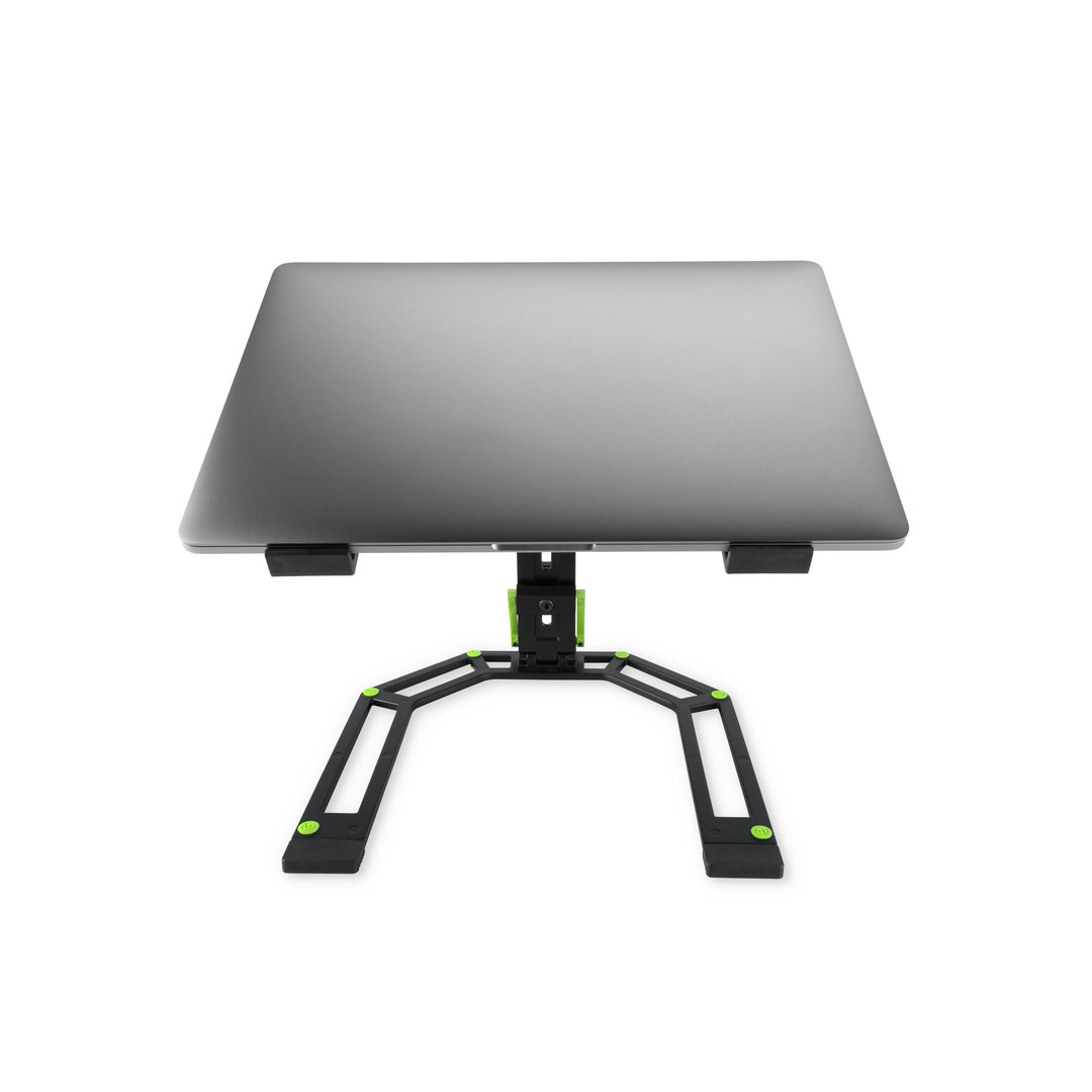 Gravity LTS 01 B SÆT 1 - Soporte ajustable para ordenadores portátiles y controladores, incluida bolsa protectora de neopreno