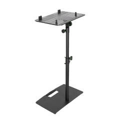 Gravity LTS T 02 B - stand universal para portátil con varillas de sujeción ajustables y base de acero, negro