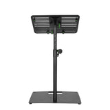 Gravity LTS T 02 B - Universelt laptopstativ med justerbare holdepinde og stålbase, sort