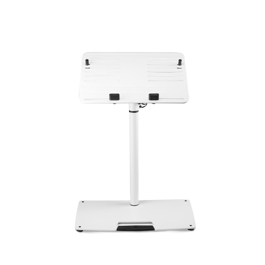 Gravity LTS T 02 W - Soporte universal para portátil con varillas de soporte ajustables y base de acero