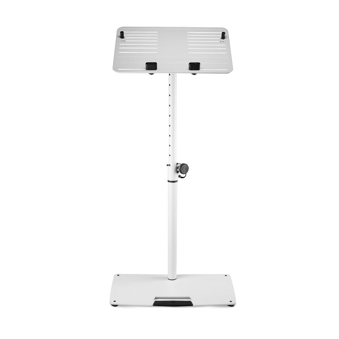 Gravity LTS T 02 W - Soporte universal para portátil con varillas de soporte ajustables y base de acero