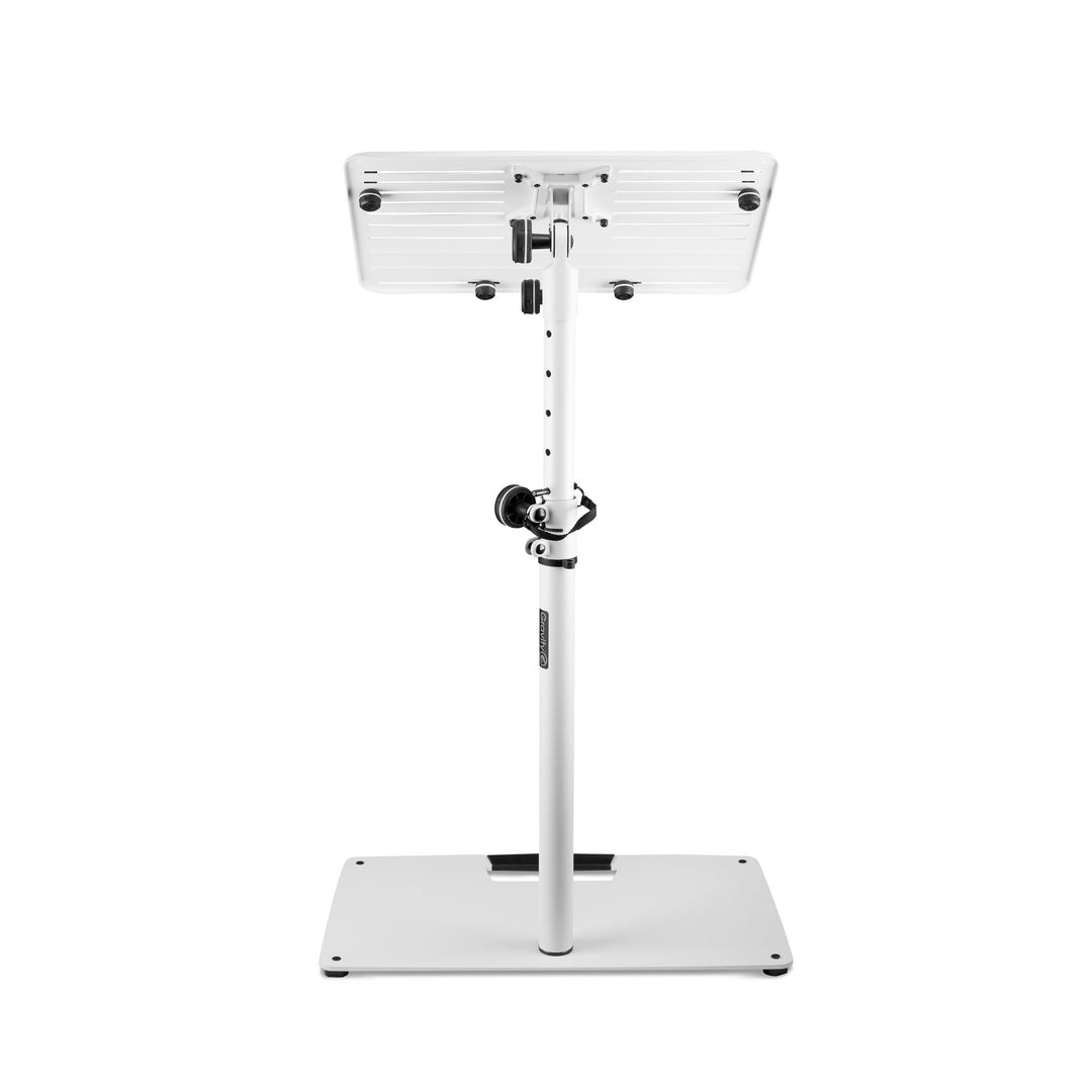 Gravity LTS T 02 W - Soporte universal para portátil con varillas de soporte ajustables y base de acero