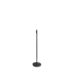 Gravity MS 231 HB - Soporte de micrófono con base redonda y acoplamiento con una mano