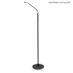 Gravity MS 23 XLR B - soporte de Micrófonos con conector XLR y cuello de cisne