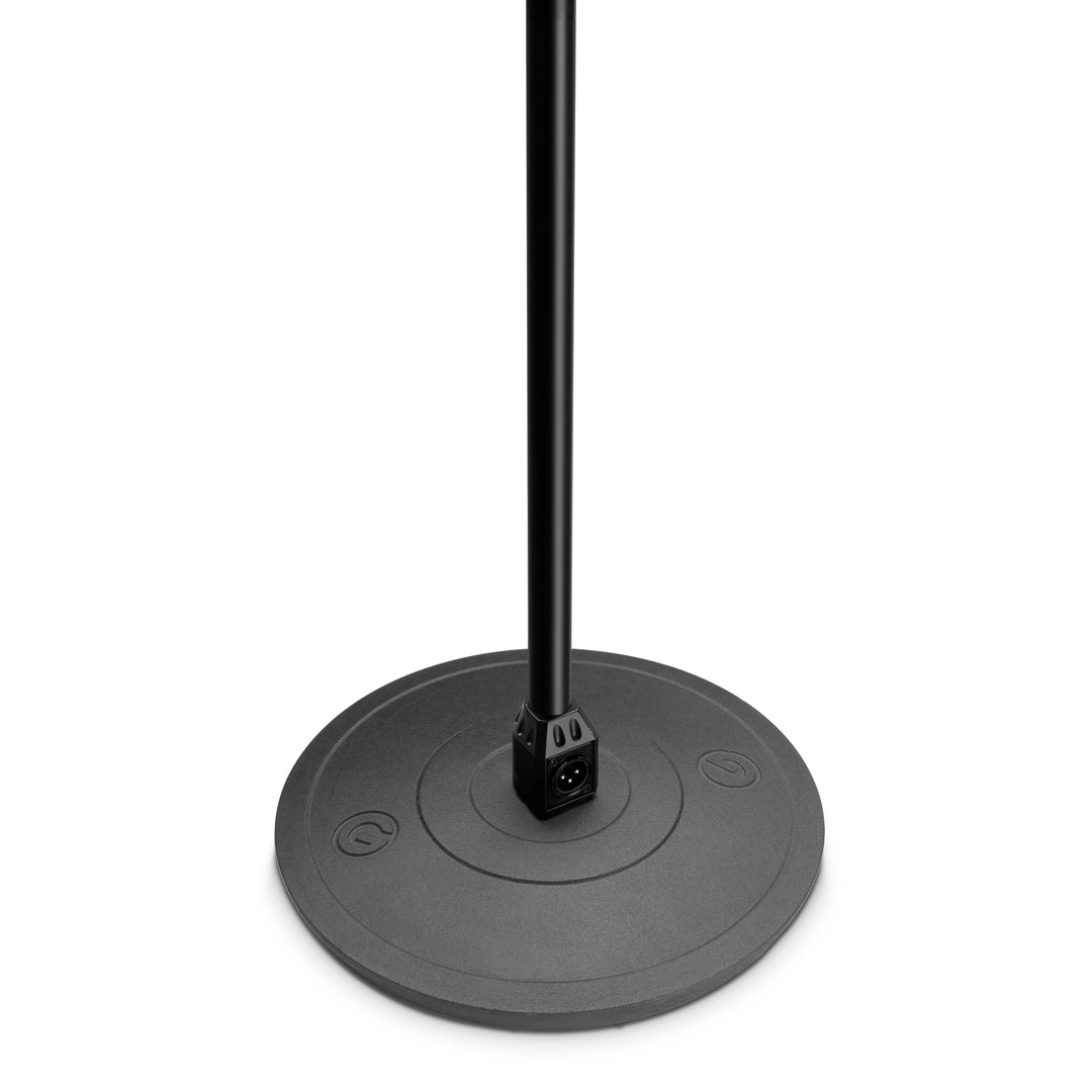 Gravity MS 23 XLR B - soporte de Micrófonos con conector XLR y cuello de cisne