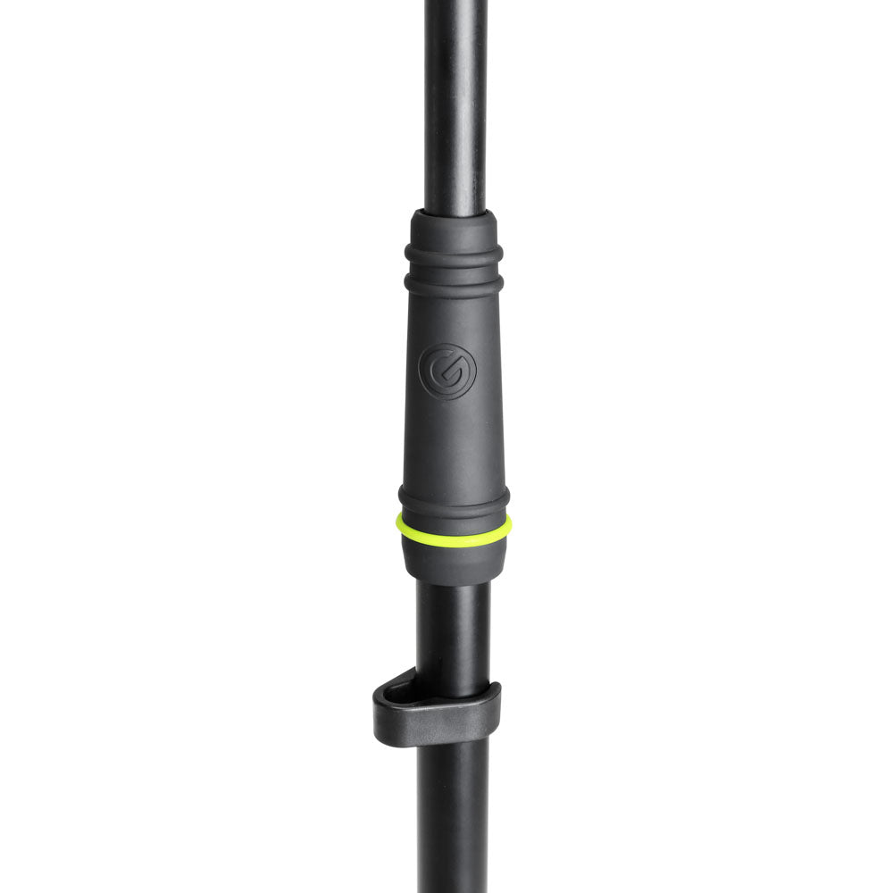 Gravity MS 4321 B - Soporte de Micrófonos con base de trípode plegable y brazo jirafa con ajuste de 2 puntos