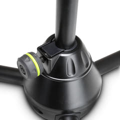 Gravity MS 4321 B - Soporte de Micrófonos con base de trípode plegable y brazo jirafa con ajuste de 2 puntos