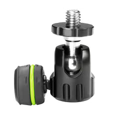 Gravity MS QT 1 B - Adaptador de micrófono con función de inclinación rápida