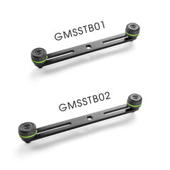 Gravity MS STB 02 - barra estéreo para 2 micrófonos, 60 - 220 mm