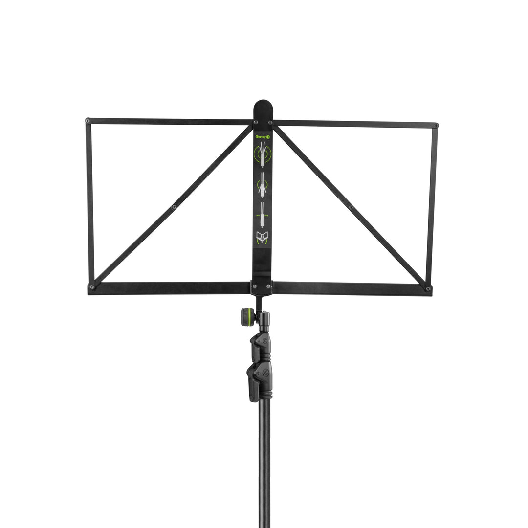Gravity NS 441 B - Soporte para partituras plegable con bolsa de transporte